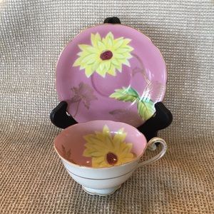 Occupied Japan teacup and saucer.